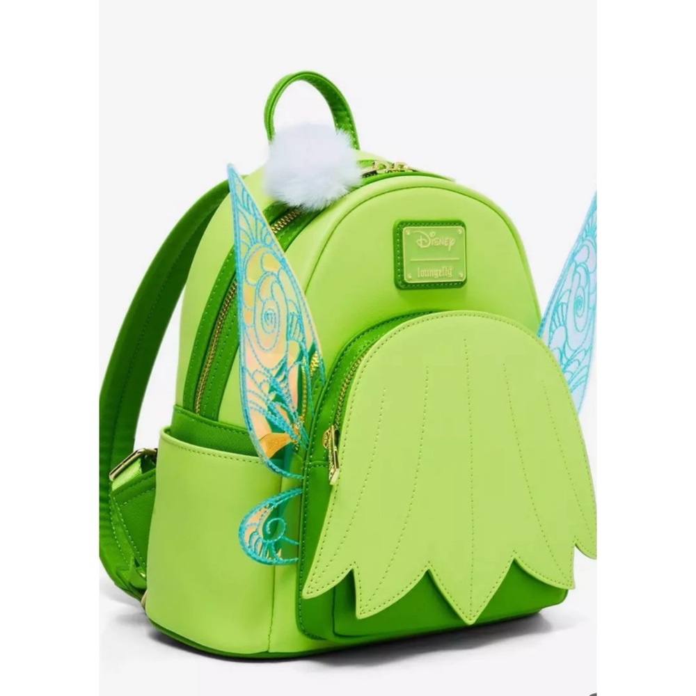 Disney Peter Pan Tinker Bell Figural Glow-in-the-Dark Mini Backpack - Picture 3 of 3
